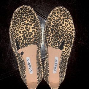 NEVER WORN Torrid Cheetah Print Flats